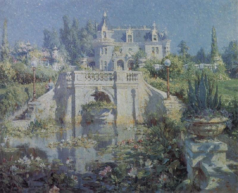Colin Campbell Cooper A California Water Garden at Redlands France oil painting art